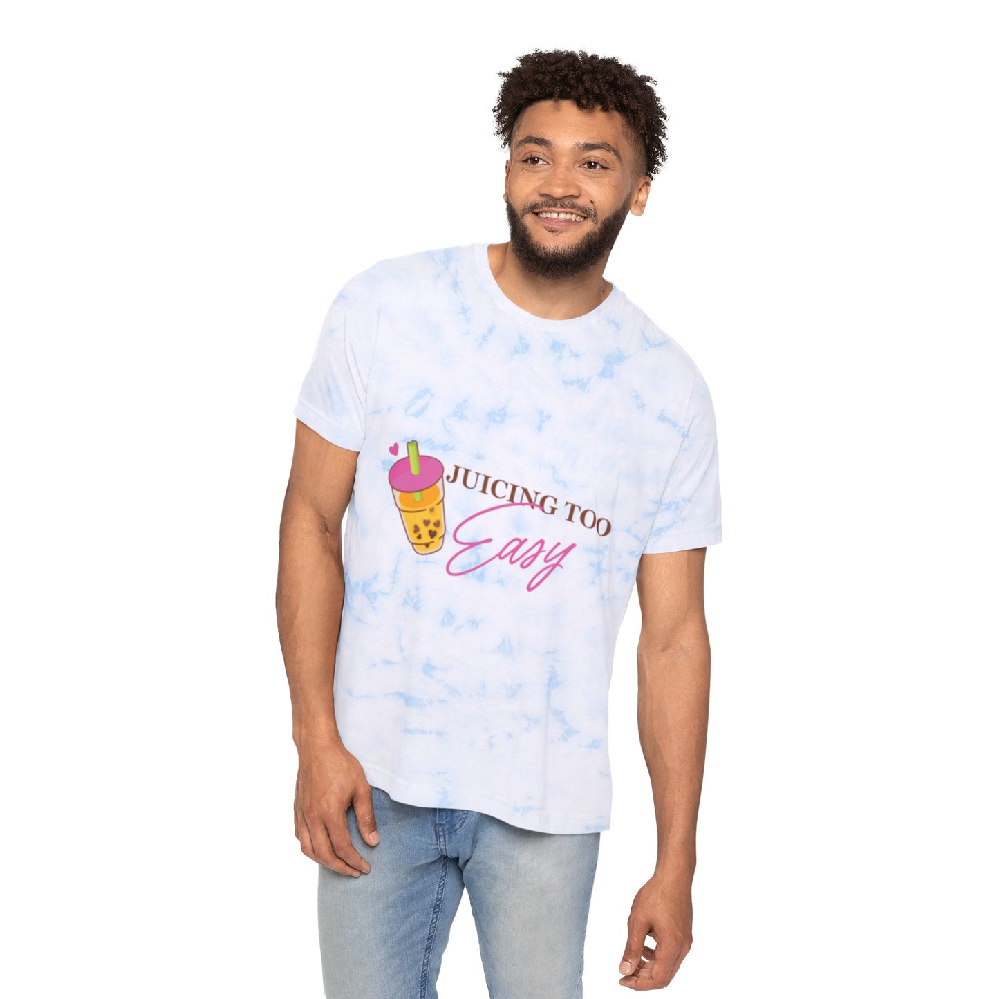 Unisex FWD Fashion Tie-Dyed T-Shirt - Juicing Too Easy