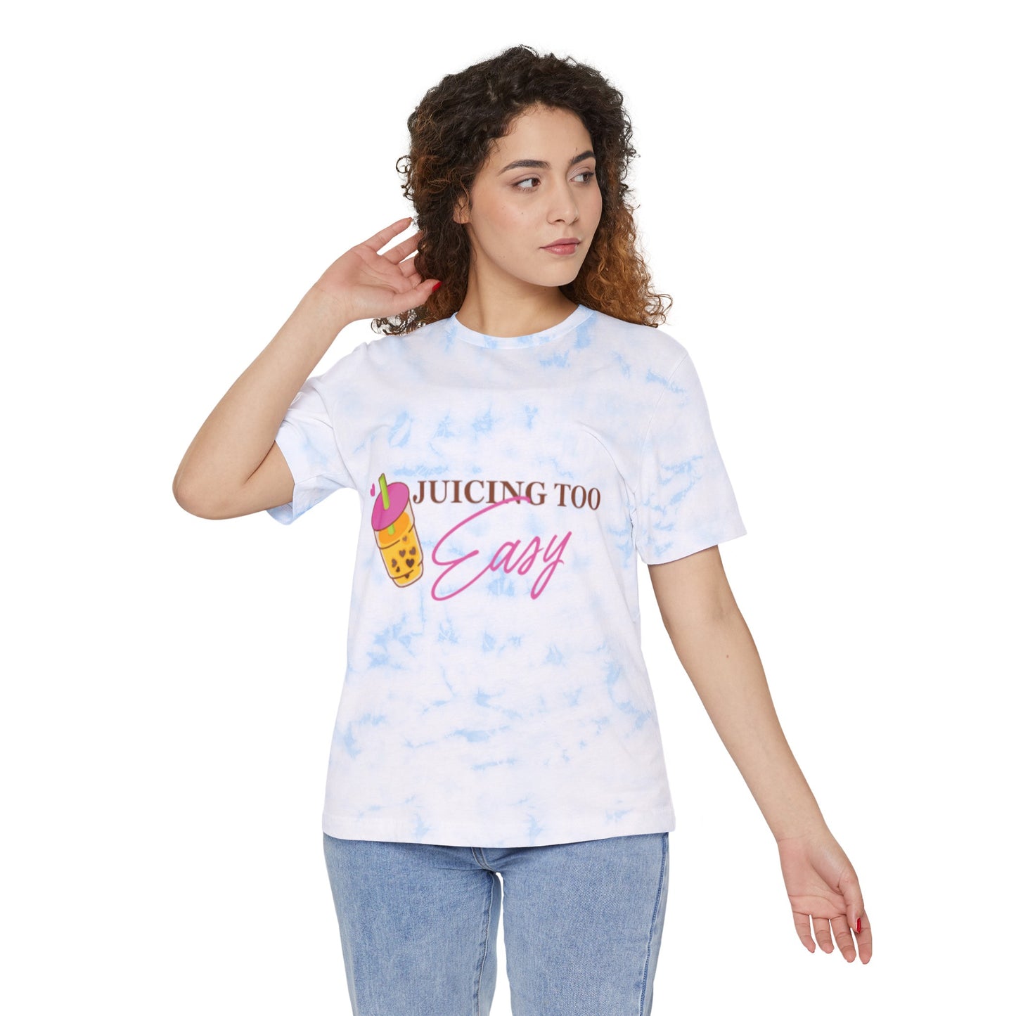 Unisex FWD Fashion Tie-Dyed T-Shirt - Juicing Too Easy