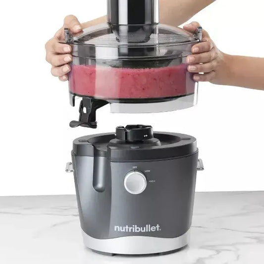 Nutribullet 2-Speed Electric Juicer - Gray - Juicing Too Easy